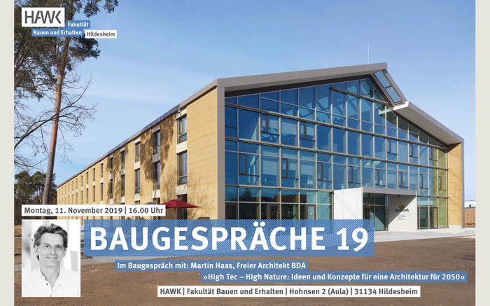 Baugespräche 19 / HAWK Hochschule Hildesheim