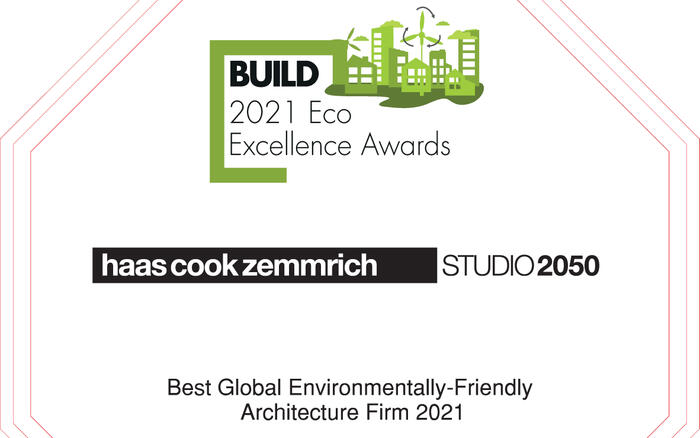 Best Global environmentally friendly Architecture Firm 2021 [Übersetzung ausstehend]