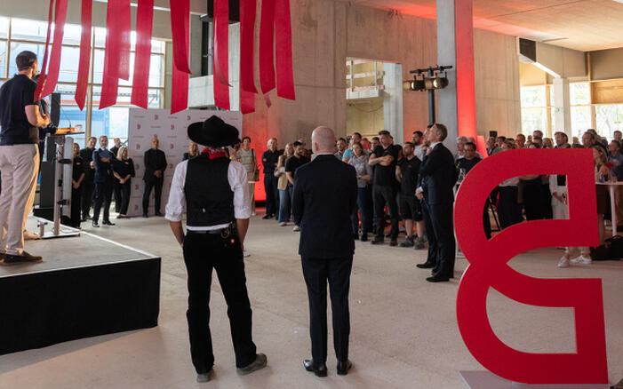 Topping out Ceremony in Stuttgart